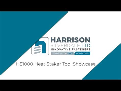 demo heat staking|Heat Staker Tool Tutorial .